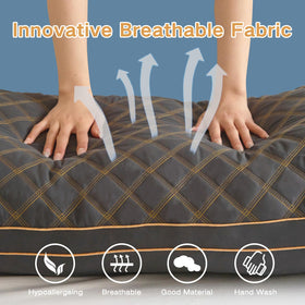 YZ HOME zipper access to adjust or remove filling easily