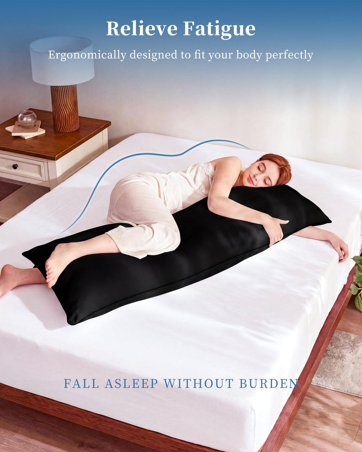 YZ HOME pillow fill close-up shows memory foam chunks with microfiber softness