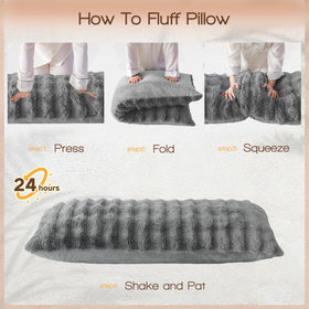 YZ HOME vacuum-sealed packaging protects the pillow during shipping