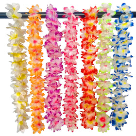 Yzoe Gzroe bulk leis soft fabric worn around the neck at events.