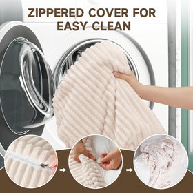 Z-hom Backrest reading pillow in bed supports lounging and posture