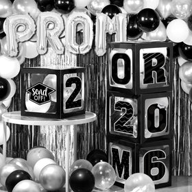 Zachely large gold foil balloons add luxe shine