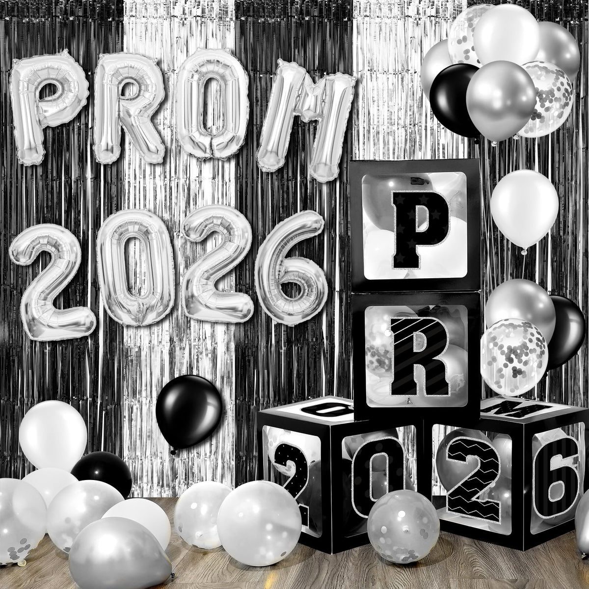 Zachely prom decor set is easy to assemble