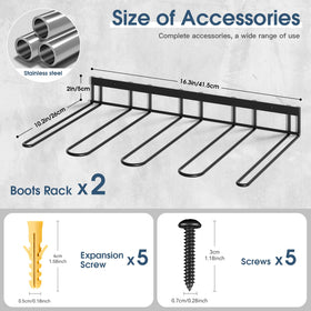 zacurter entryway boot tray keeps floors clean and boots ready
