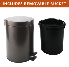 Removable inner bucket for quick cleaning and liner changes