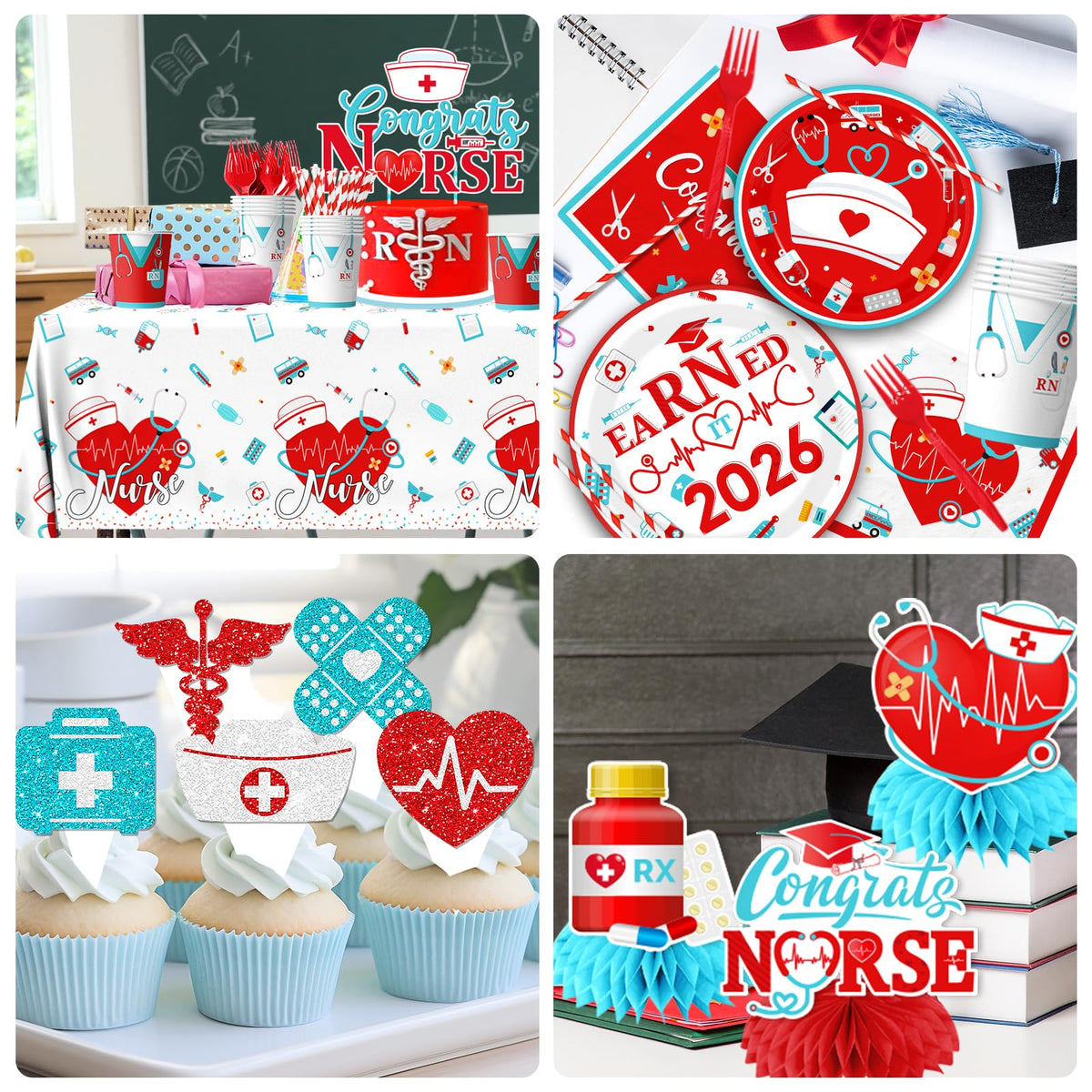 ZAIBOQU nurse graduation banner adds easy decoration and photo-worthy moments.