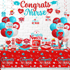 ZAIBOQU nurse graduation cups provide convenient 9oz servings for guests.