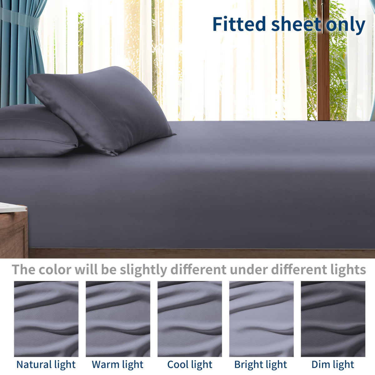 Zaizaihome packaging shows 1 king fitted sheet (no pillowcase).