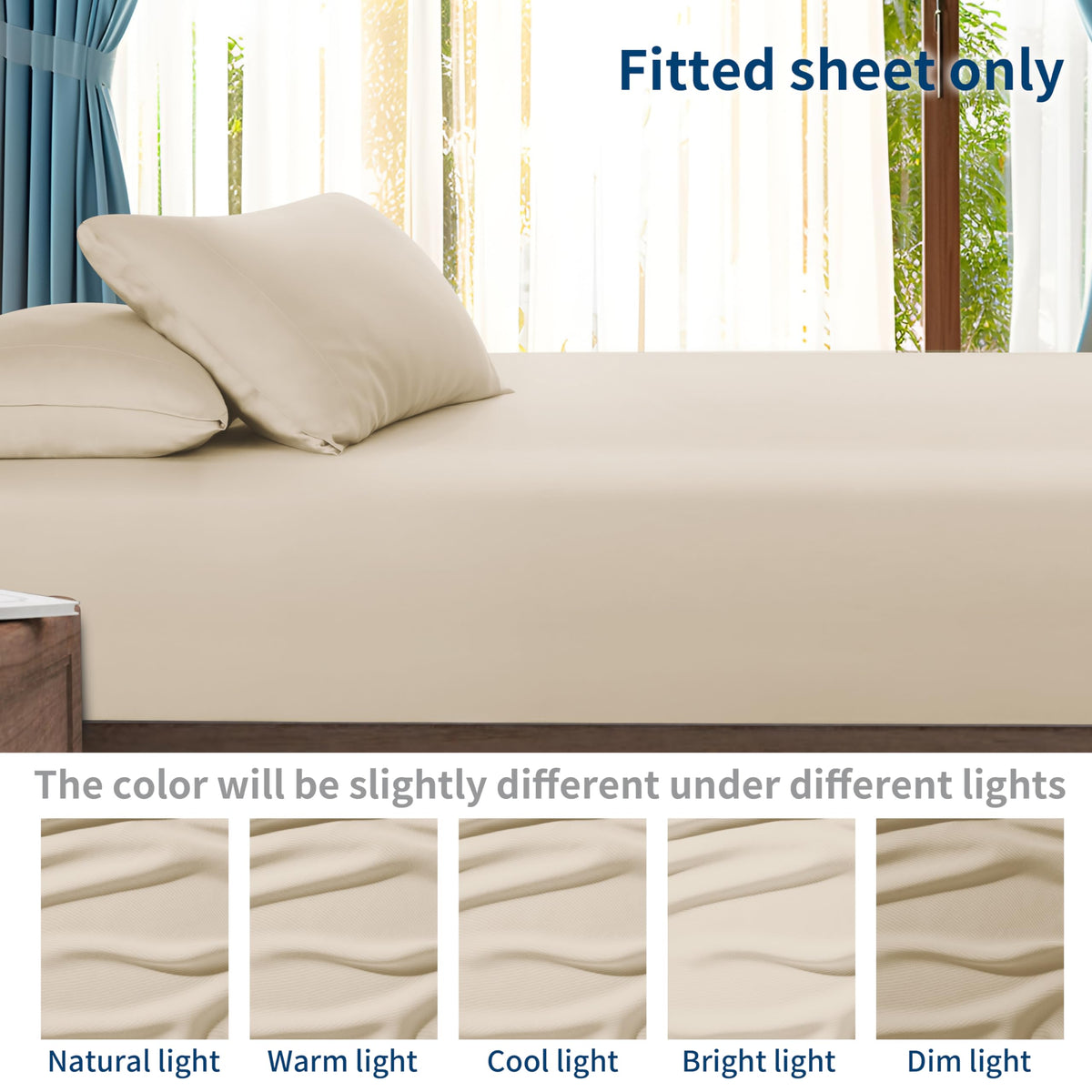 Zaizaihome silky soft moisture wicking sheet ideal for warm nights