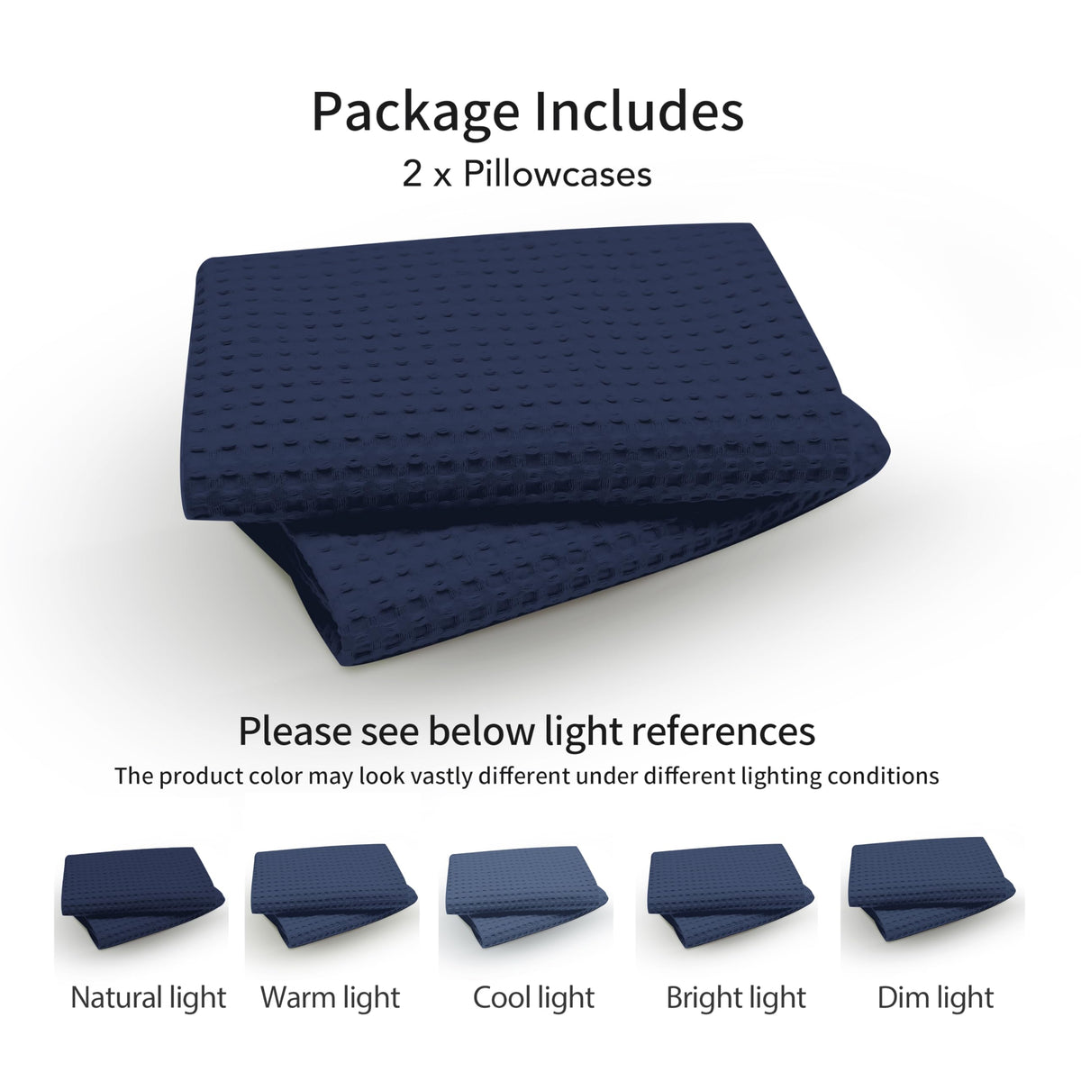 Zaizaihome care labels for navy pillow cover care guidance