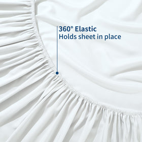 Zaizaihome OEKO-TEX certified bamboo fitted sheet for safety