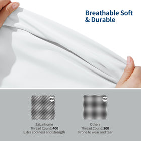 Zaizaihome silky-soft bamboo weave close-up highlights breathable surface