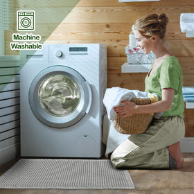 ZALL Machine washable convenience keeps color vibrant and fibers fresh after routine cleanings.