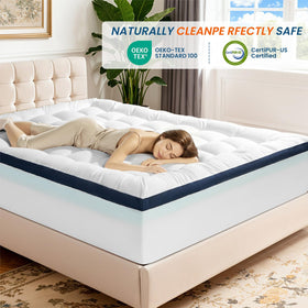 Zalmureta night time comfort for back sleepers.