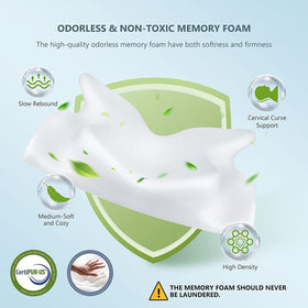 ZAMAT odorless memory foam is CertiPUR-US certified for clean comfort.