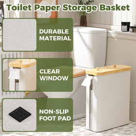 ZATOCL 42L oversized design accommodates up to 19 regular rolls.