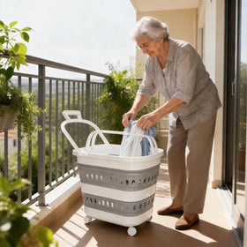 ZAUNFOOY breathable basket design promotes airflow and freshness