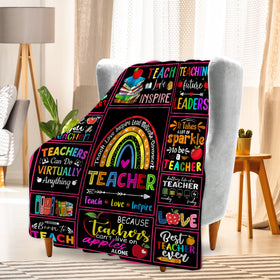 Zawqiye teacher blanket 50x60 shows a generous size for cozy naps.