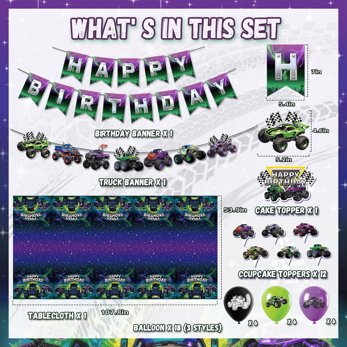 ZBYQDHO happy-birthday-banner anchors the celebration with clear messaging for guests.