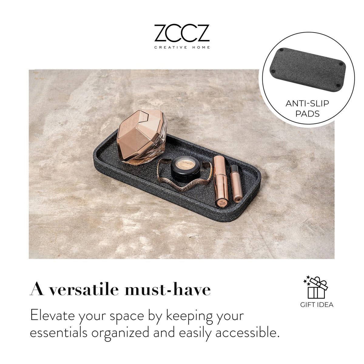 ZCCZ Black Stone textured shell close-up highlights premium craftsmanship