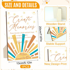 ZCPTZ 24 colored pens for vibrant doodles on blocks