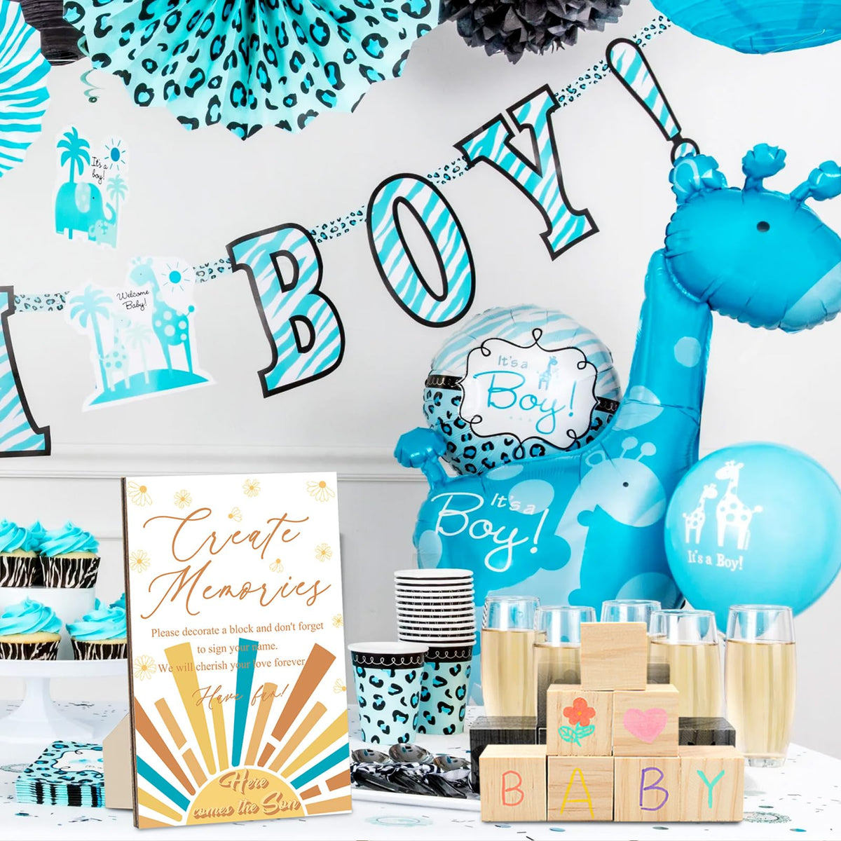 ZCPTZ DIY painting pen kit included for personalized art on blocks