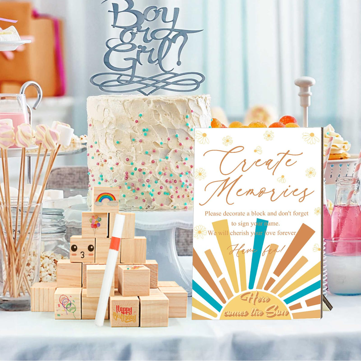 ZCPTZ Natural wood blocks ready for DIY art and stacking