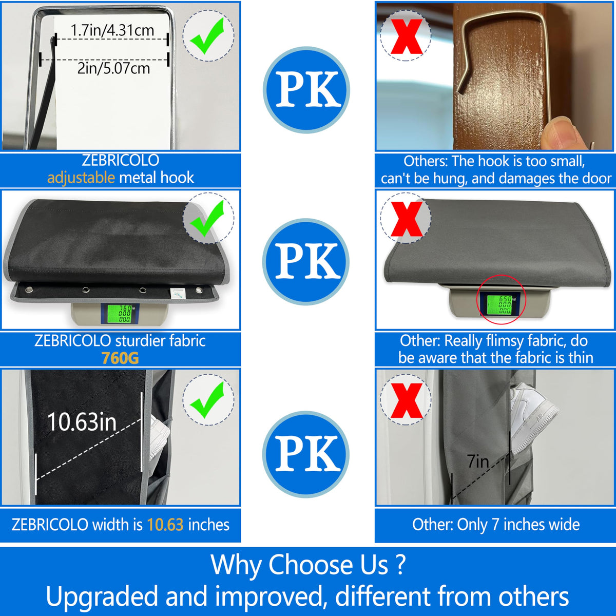Zebricolo door frame protector pad shields walls from scuffs