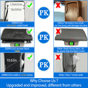 Zebricolo door frame protector pad shields walls from scuffs