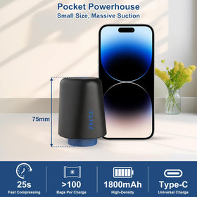 Zeclu airtight double-zip seal keeps items dry.