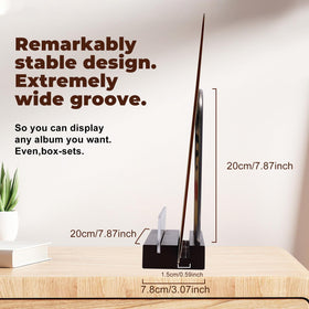 ZEDKEHO now-playing stand serves as a music-room centerpiece, drawing attention to your prized collection.