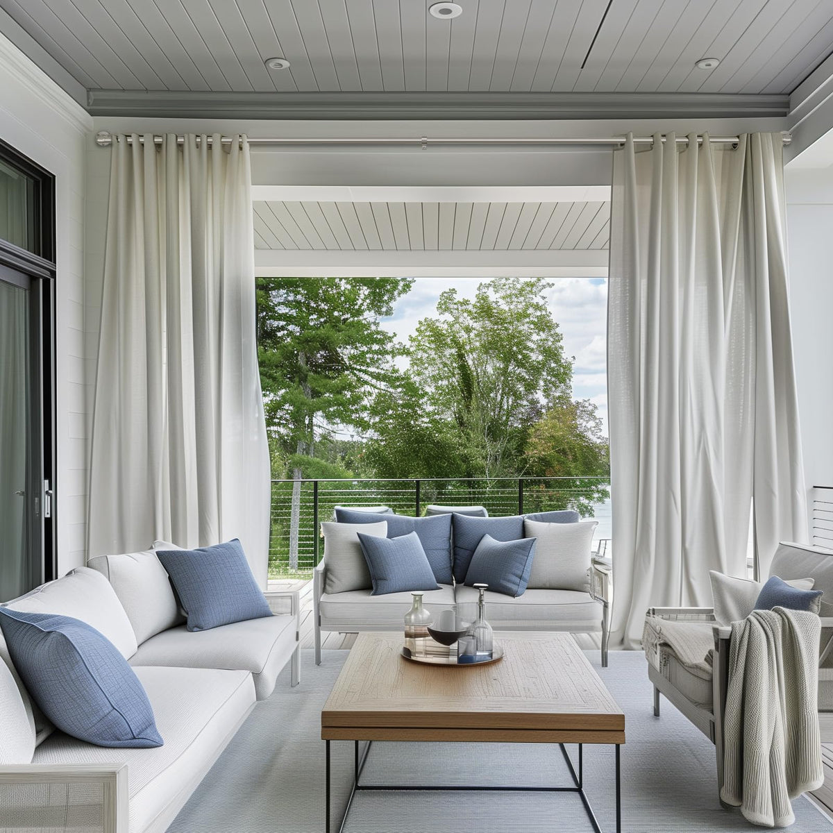 Zeerobee wall brackets illustrate secure wall-mount installation for room-wide drapes.