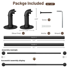 Zeerobee easy-to-assemble parts included for quick setup.