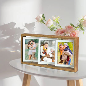 ZEEYUAN rustic gift-ready frame ideal for memories and decor