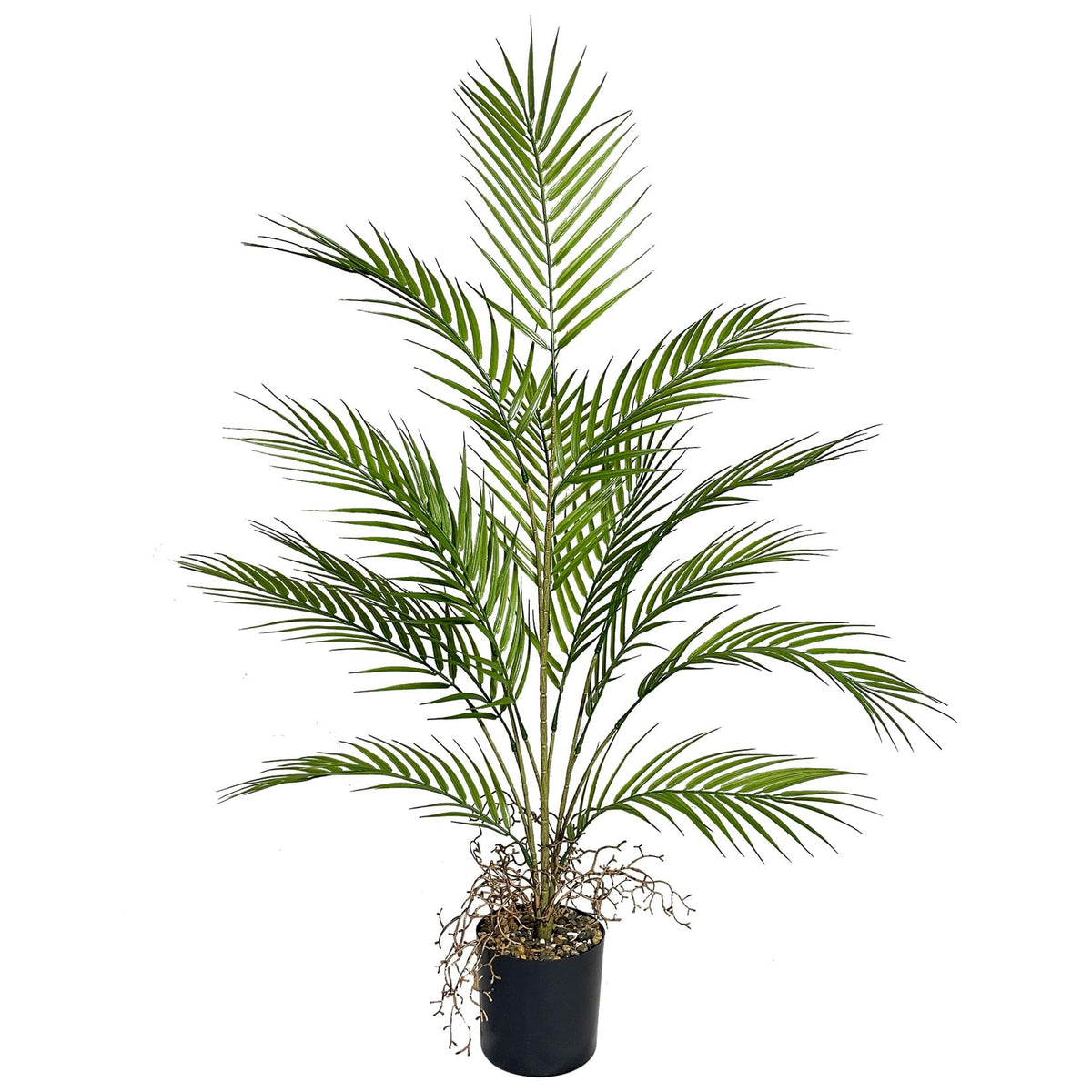 Zelihrdu 3ft large artificial palm tree in pot adds vibrant, maintenance-free greenery to any space.