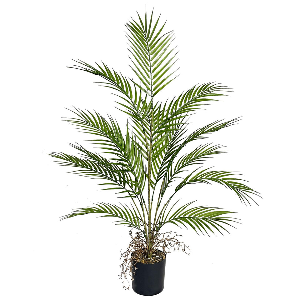 Zelihrdu 3ft large artificial palm tree in pot adds vibrant, maintenance-free greenery to any space.