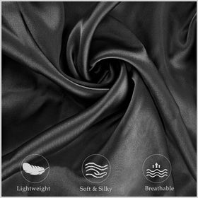 Zelimun soft satin pillowcase cares for hair and skin during rest.