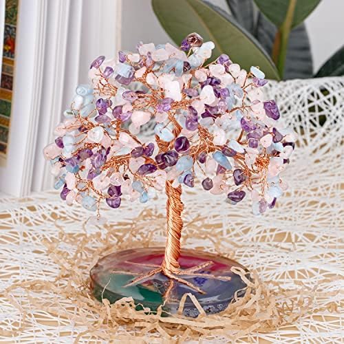 ZenBless crystal tree comes in a gift-ready box with a good luck card