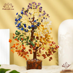 ZENFULSTONE crystal tree decor designed for positive energy and serene ambience.