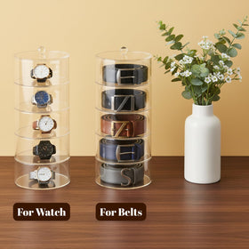ZENFUN bow tie display rack keeps accessories neatly visible