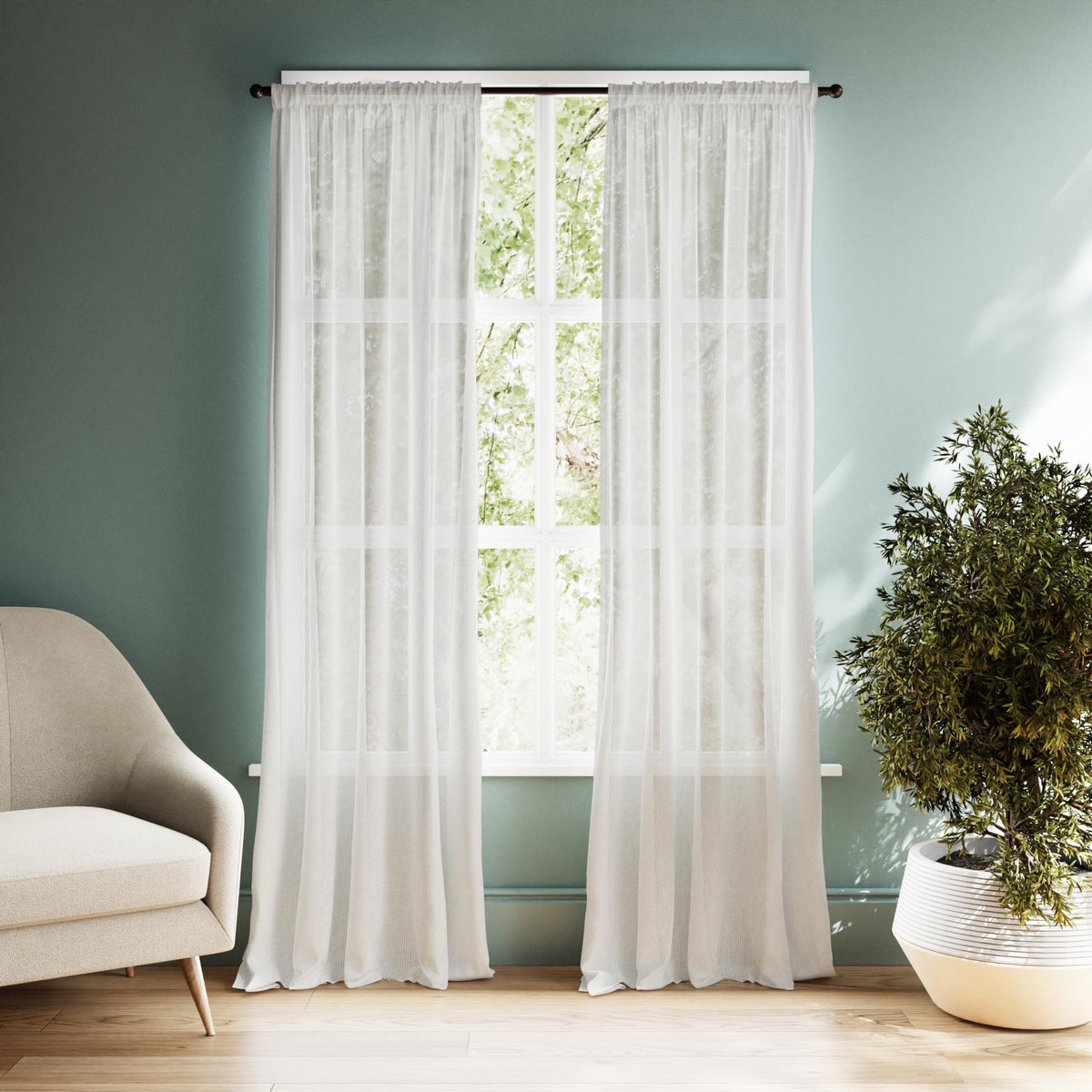 Zenna Home Twist and Shout installation demonstrates tool-free setup.