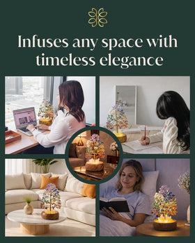 Great gift option for spiritual spaces and mindful décor.