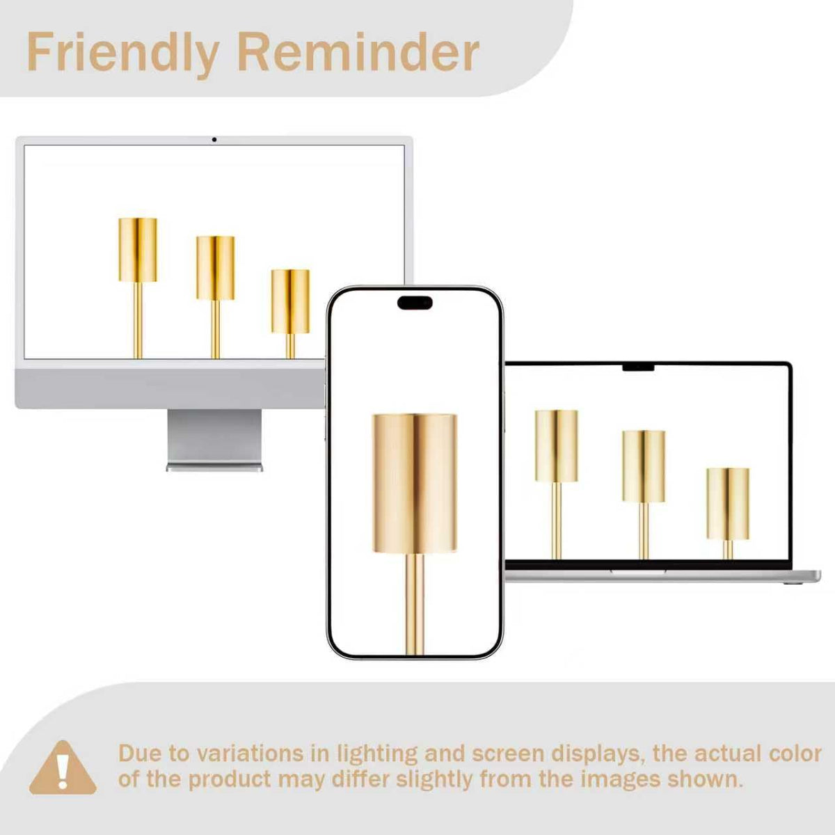 Zeochyni French gold taper candle holder set 4 ideal for dining tables and celebrations