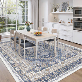 zesthome kids-pets-friendly 8x10 rug cleans easily and stays put