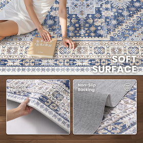 zesthome living-room 8x10 rug ideal for high-traffic areas