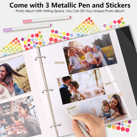 Zesthouse 3-ring binding—refillable layout for growing memories
