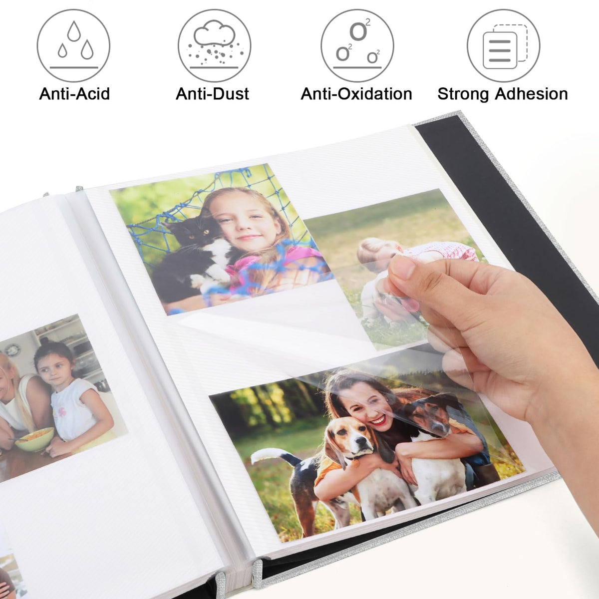 Zesthouse pages with sticky surface for repositionable layouts.