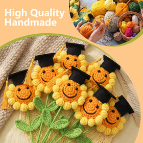 Zeyune graduation cards—personal messages to accompany each bouquet.