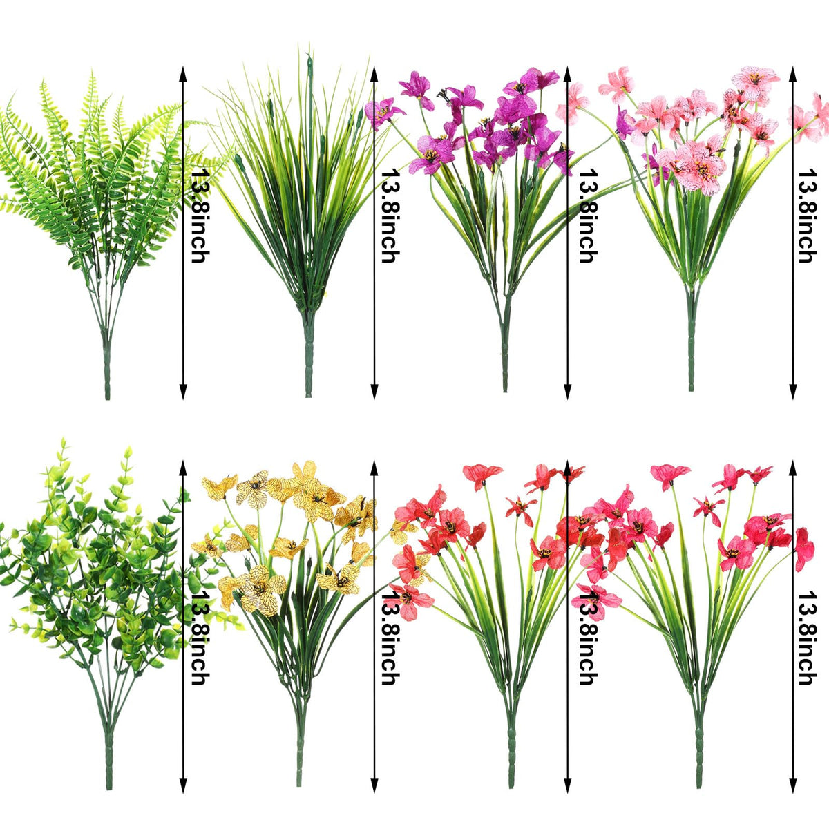 Zeyune realistic floral close-up showing petals and leaves for authentic look.