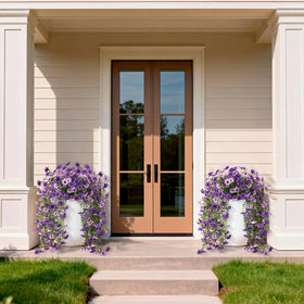 ZFProcess hanging daisies provide soft petals and clear leaf texture for indoor walls.